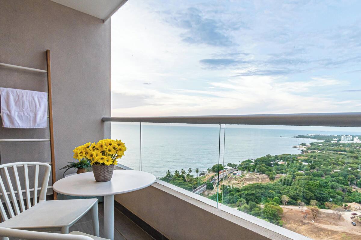 Apartment, Balcony, Beach View | Balcony