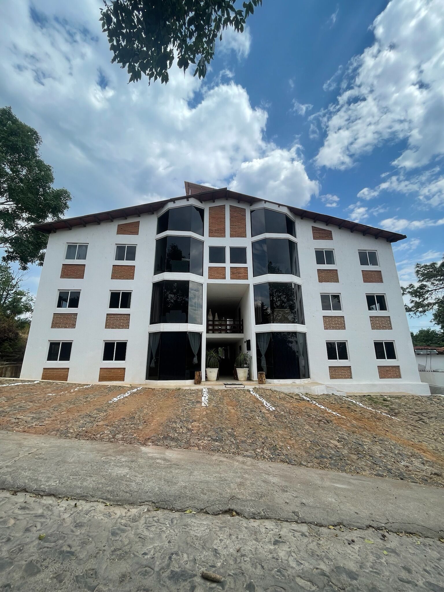 Fachada de la propiedad