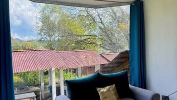 Appartement, vue jardin | Coin séjour