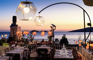 Outdoor dining - The White Collection - Villa Sea (Kaş/Antalya)