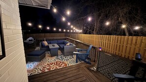Terrace/patio - 5 Min to Augusta National 2BR w/ Deck & Fire Table (Augusta)