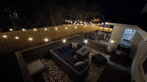Terrace/patio - 5 Min to Augusta National 2BR w/ Deck & Fire Table (Augusta)