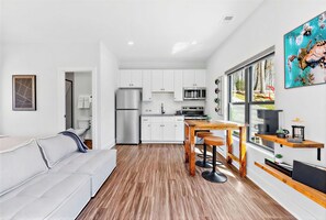 Interior - NEW! Lakefront Tiny Home, Private 2 Acres, Firepit (Terrell)