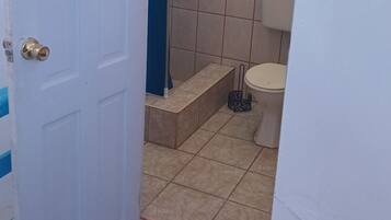 Towels, soap, toilet paper