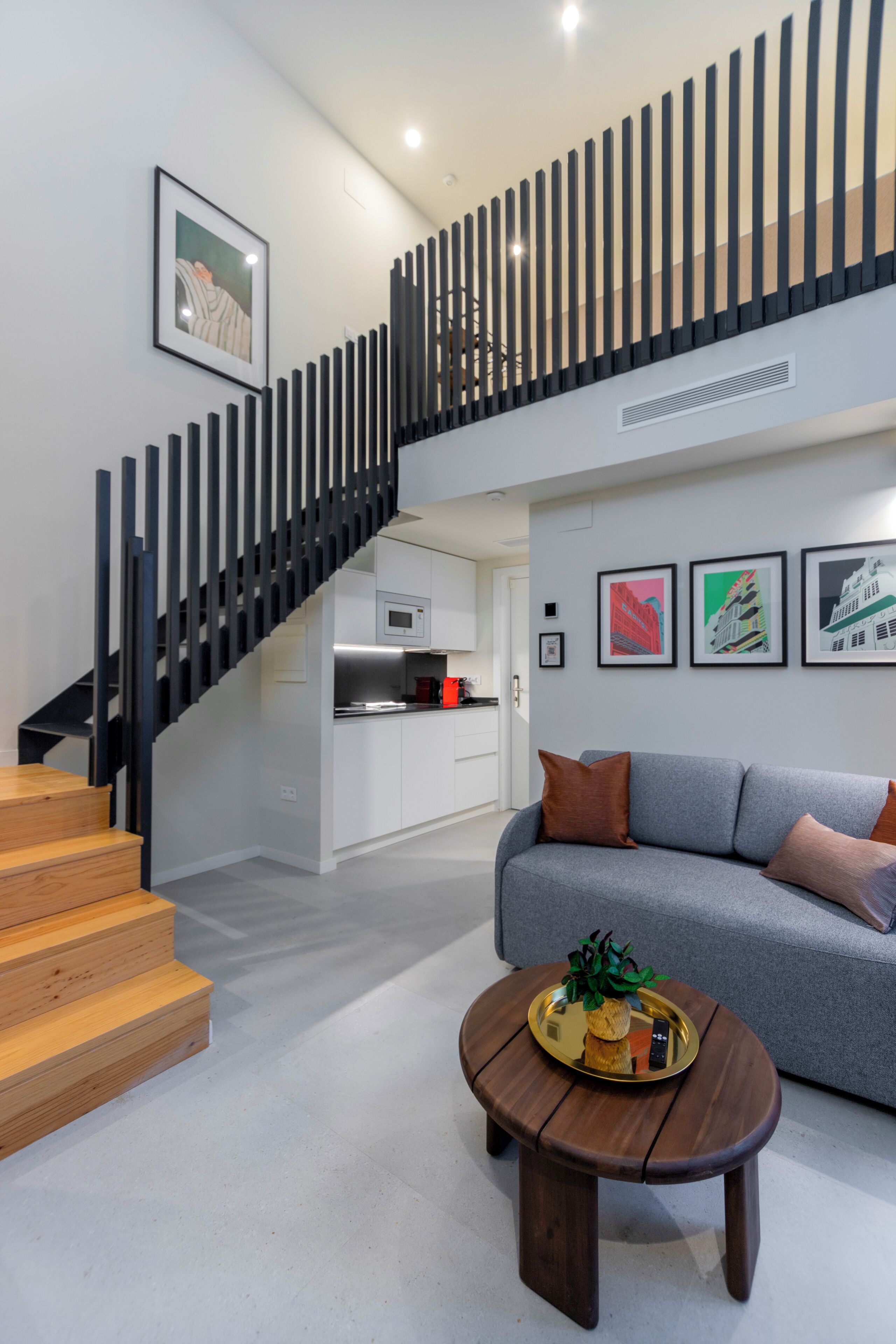 Deluxe Duplex | Living area