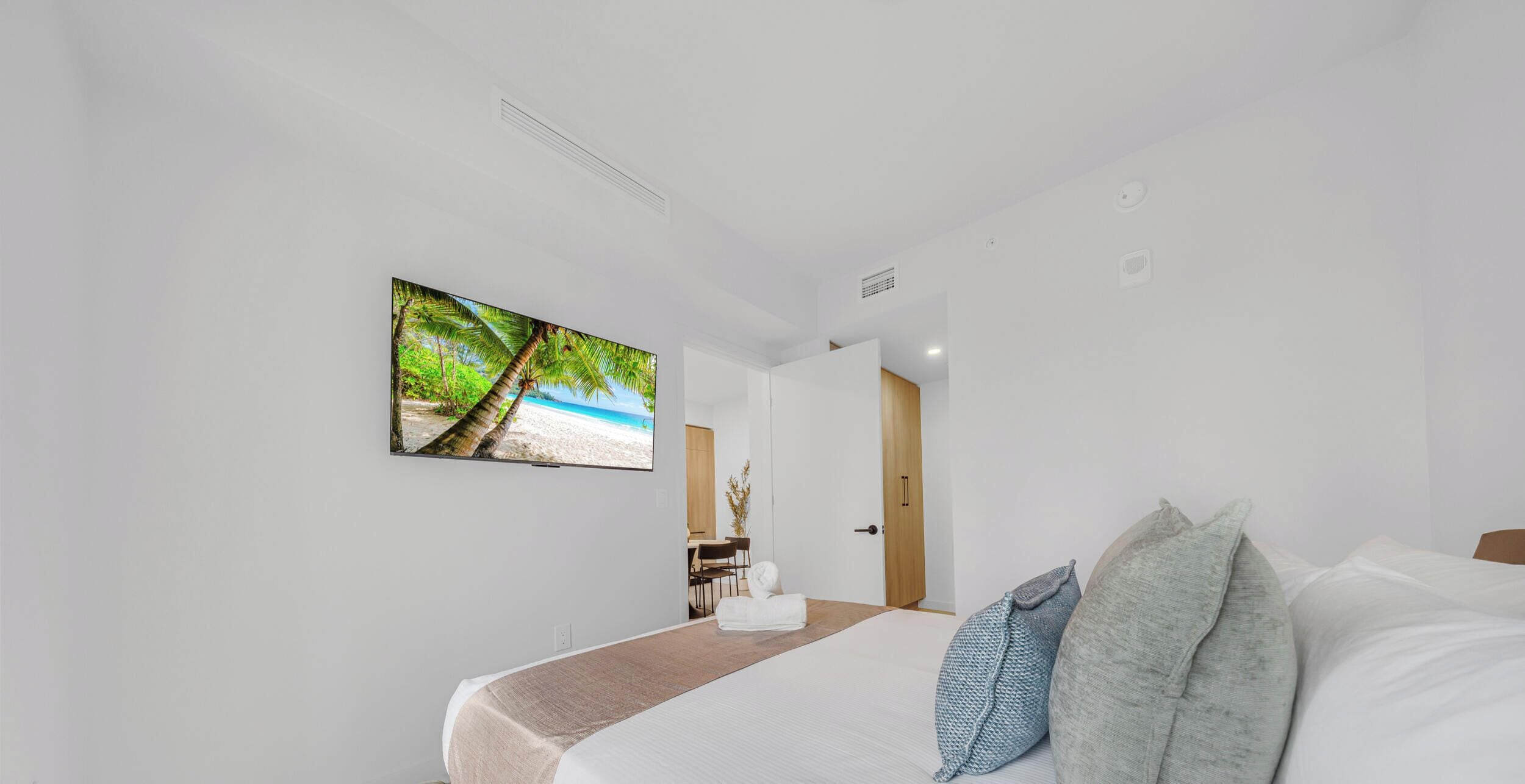 Apartment, Balkon, Stadtblick | Hochwertige Bettwaren, Verdunkelungsvorhänge, Bügeleisen/Bügelbrett