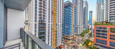 Condo, Balcony, City View | Property grounds