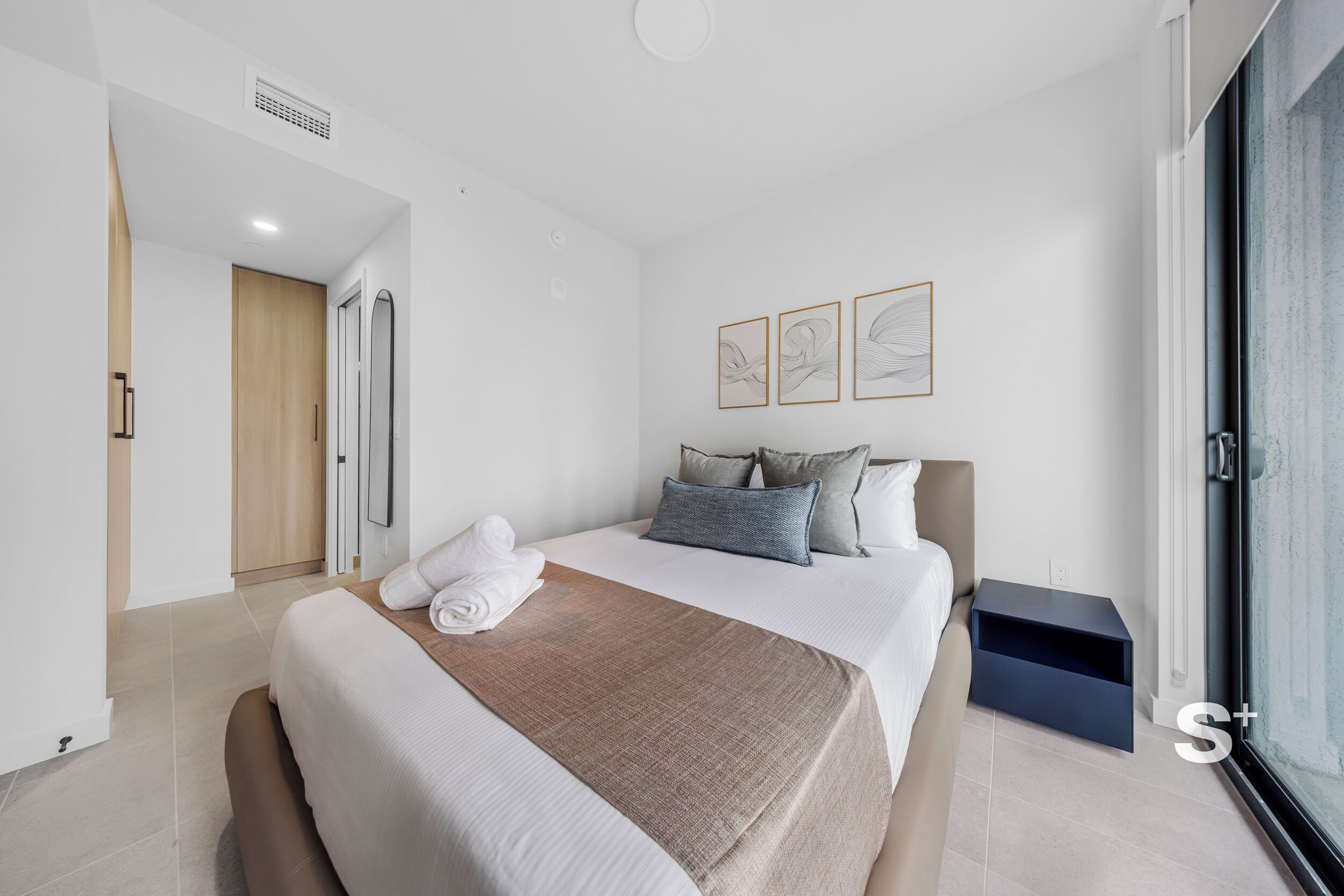 Condo, Balcony, City View | Premium bedding, blackout curtains, iron/ironing board, free WiFi