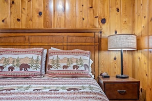 2 bedrooms, WiFi, bed sheets - Lazy Trout Willow Cabin (Greer)