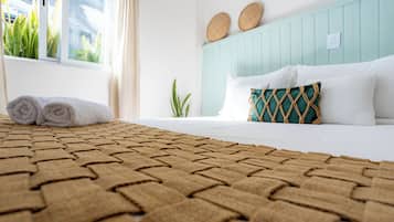 Quarto casal, no piso térreo