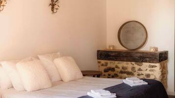 Dobbelt- eller tomannsrom, hageutsikt