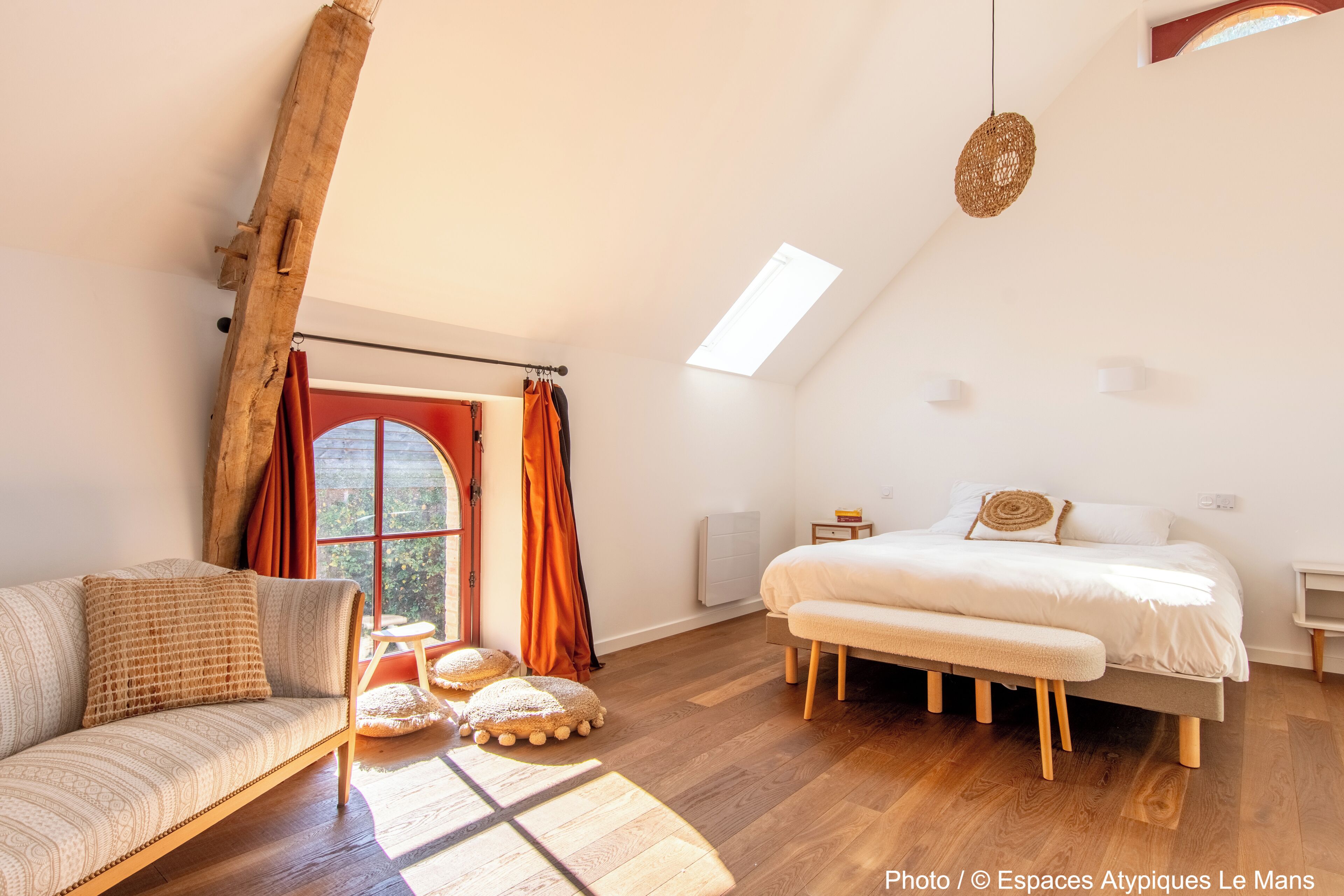 Chambre Supérieure Double ou avec lits jumeaux, vue jardin