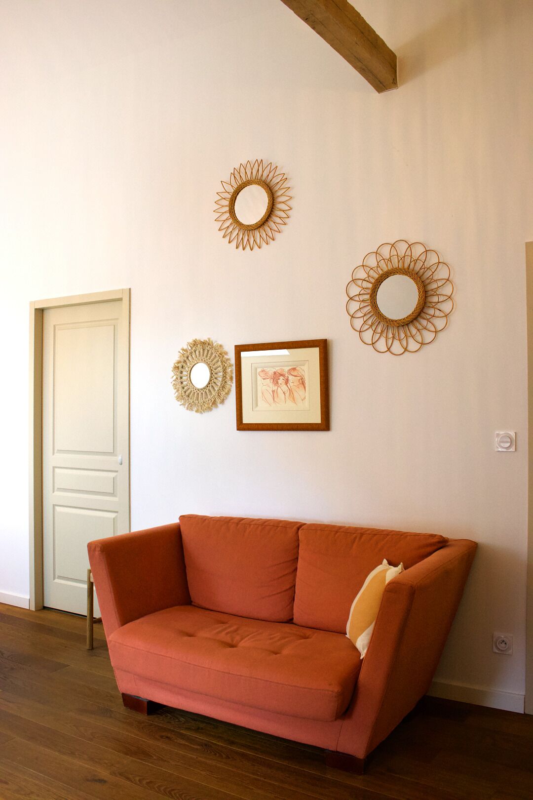 Habitación con 1 cama doble o 2 individuales, vistas al jardín