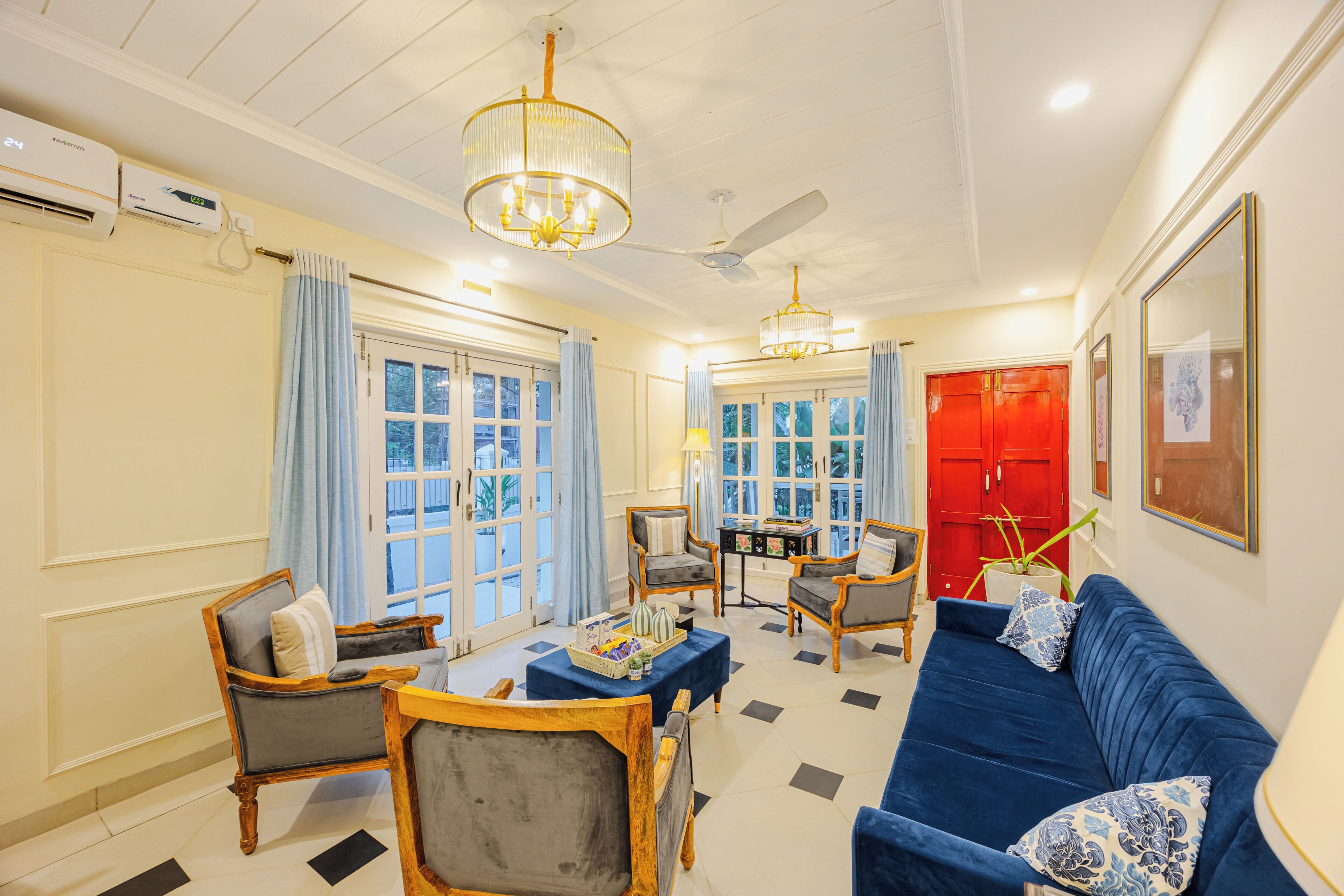 Área de sala de estar