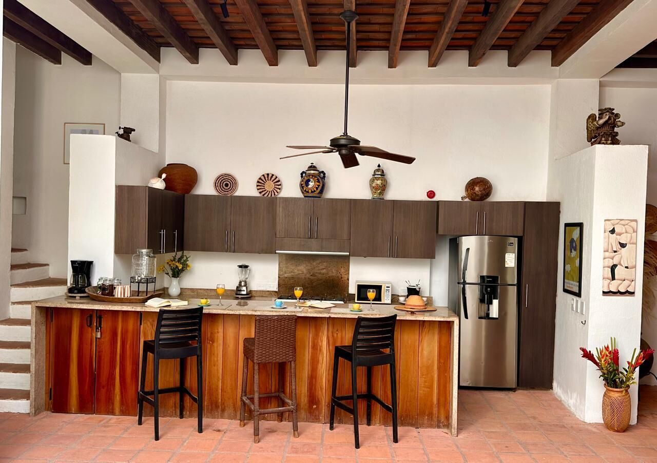 House, Pool View | Private kitchen