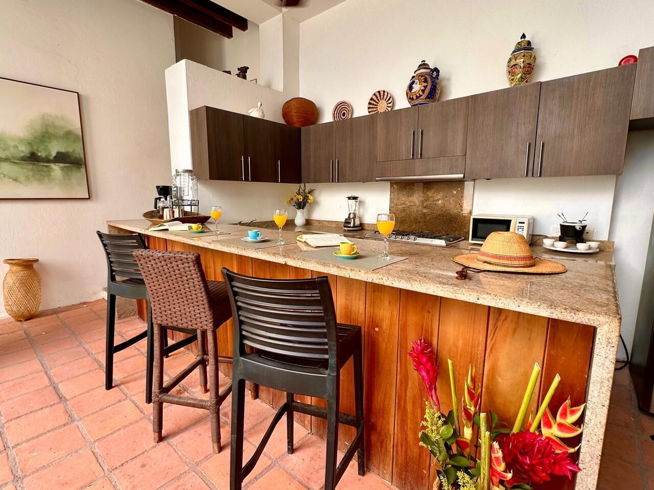 Hus, bassengutsikt | Eget kjøkken