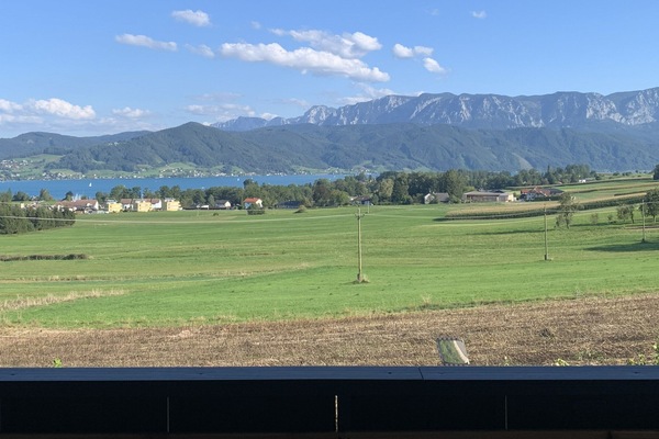 Blick von der Unterkunft