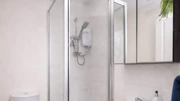 Hair dryer, towels