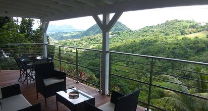 Quiet apartment with mountain views in a green setting 7 minutes from the sea.