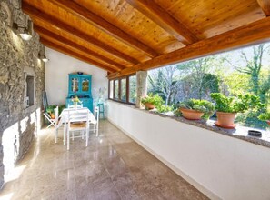 Studio (Studio Apartment with Terrace) | BBQ/picnic Area - Baladur Nature Apartments (Buzet)