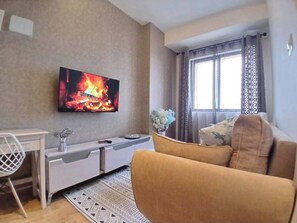 Appartamento, 1 camera da letto, accessibile ai disabili | Soggiorno