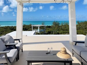 Terrace/patio - StarFish Villa 3-Bed, 3.5- Bath in Turks & Caicos Islands with AC (Provindenciales)