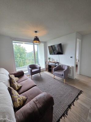 Living area - Charming fully equipped apartment Isla Teja (Valdivia)