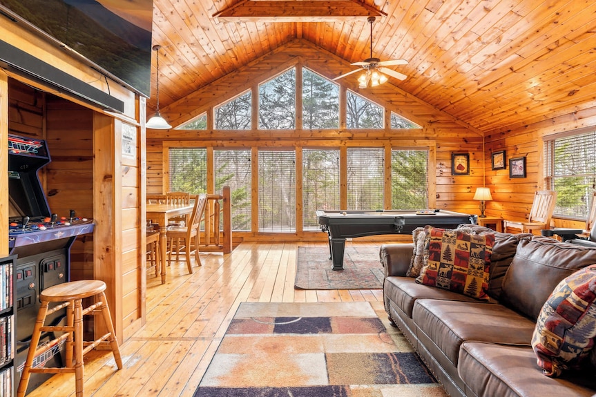 Timberline | Game Loft Theater Bbq Views - Pigeon Forge, TN