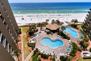 Pool - "Serendipity" Summerhouse Beach service included (Panama City Beach)
