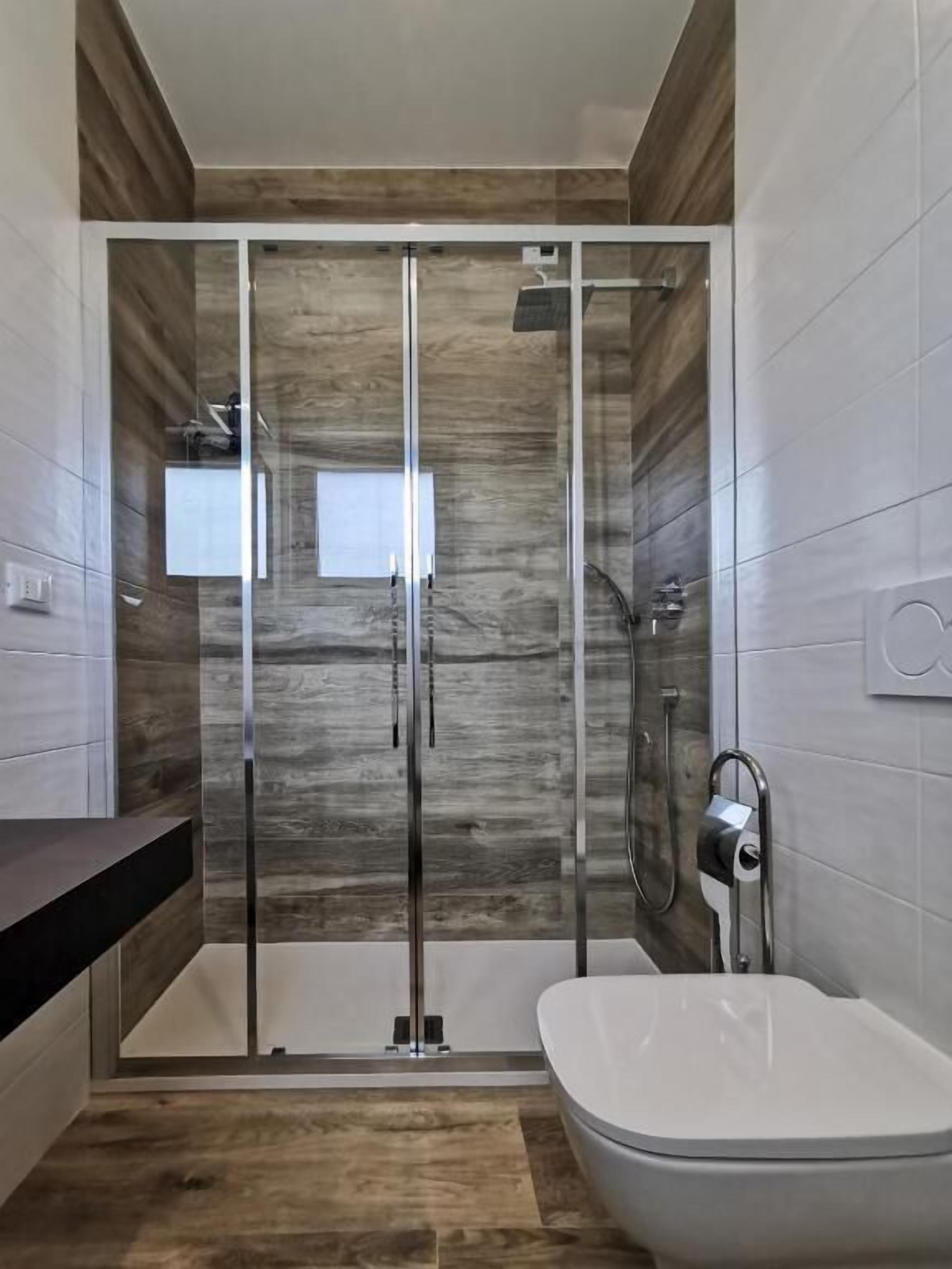 Appartamento, balcone, vista montagna | Bagno