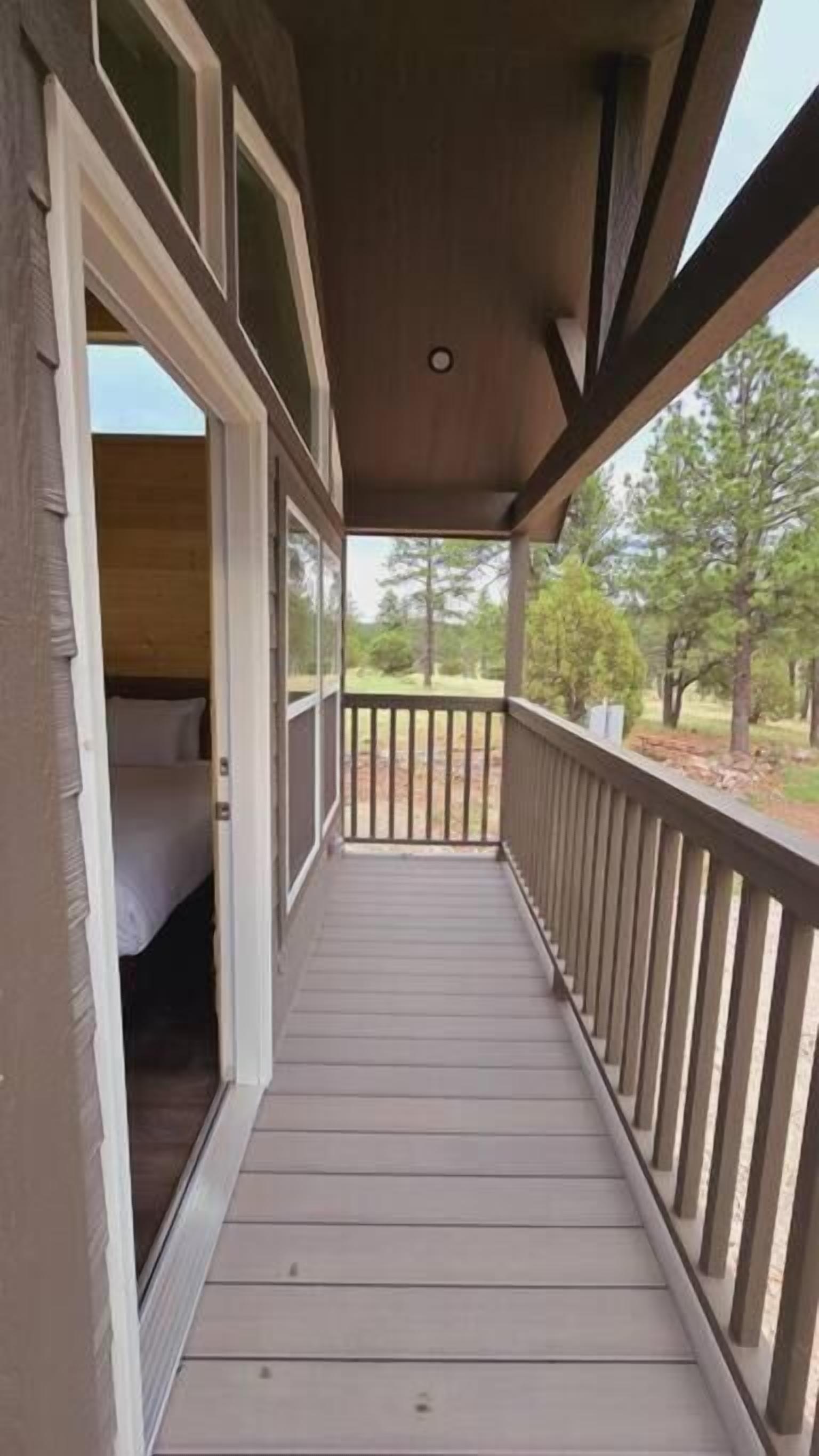 Luxury Cabin, 1 King Bed, Non Smoking | Terrace/patio