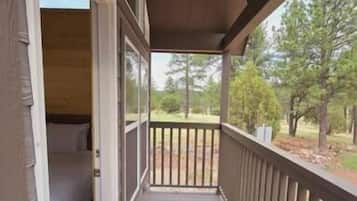 Luxury Cabin, 1 King Bed, Non Smoking | Terrace/patio