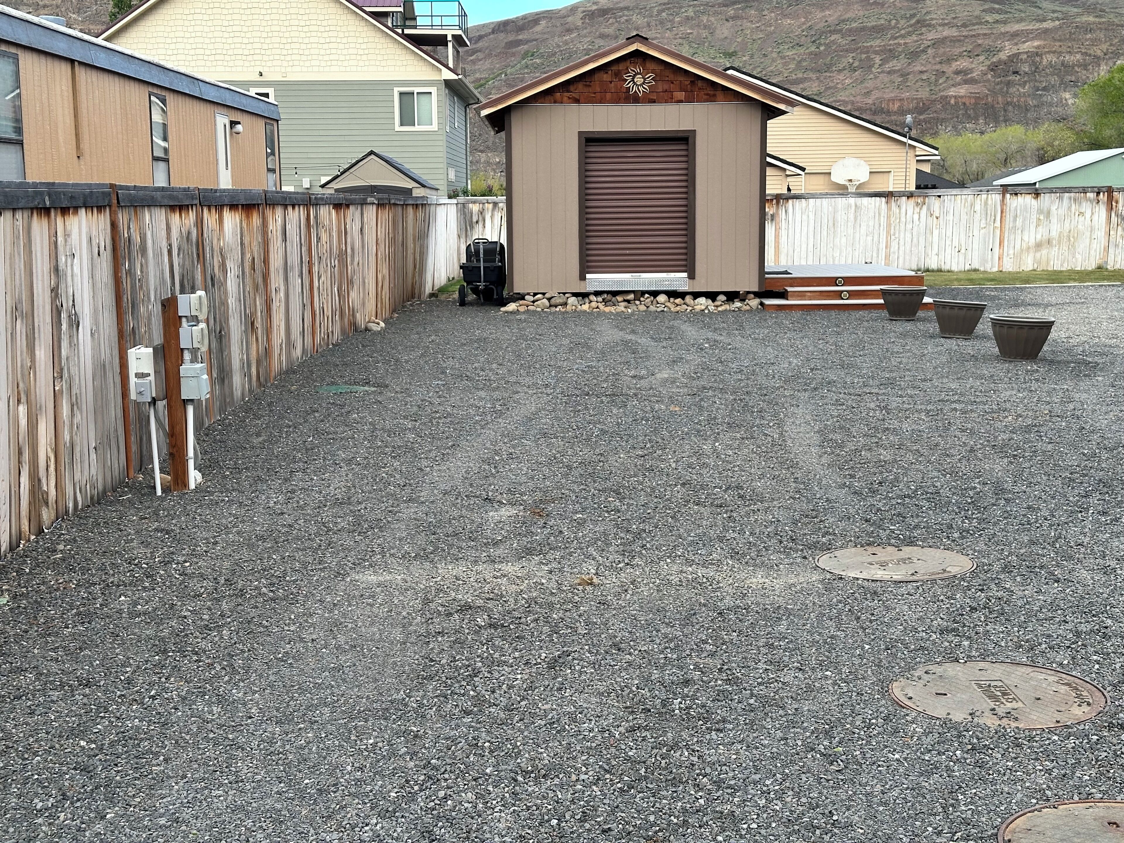 Overnattingsstedets uteområder