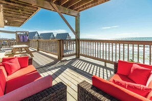 Terrace/patio - Lookout & Paradise - 2 Units On the Beach! (Surfside Beach)