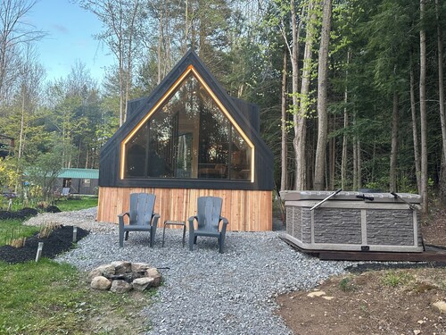 A-Frame Tiny home in the forest