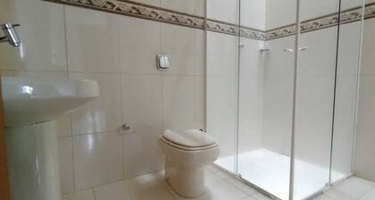 House 50 m² beach, suite, air conditioning and barbecue.