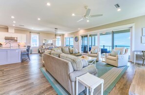 Interior - North Cape San Blas Gulf Front Home w/Elevator and Private Beach Boardwalk (Port St. Joe)