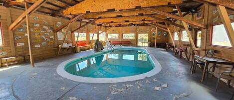 Seasonal outdoor pool