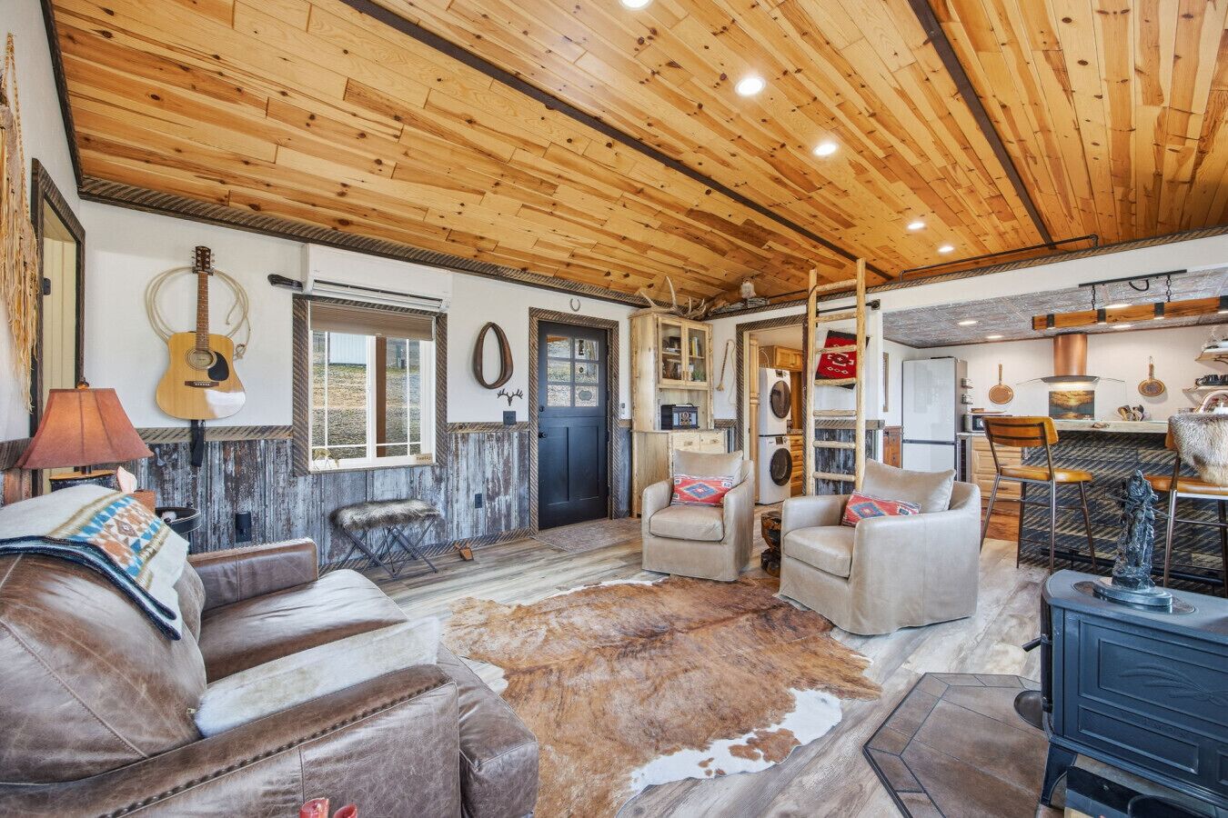 The Cozy Open Concept Living Room