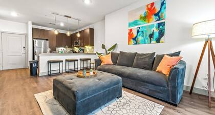 Cozy 1-bed apartment in tranquil Farmers Branch/near airport/20 min from stadium