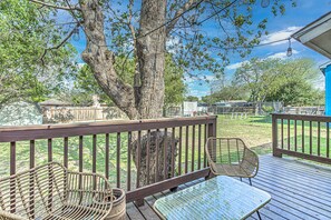 Terrace/patio - Awake to Adventure, then Recharge and Relax in Historic Georgetown, Texas! (Georgetown)