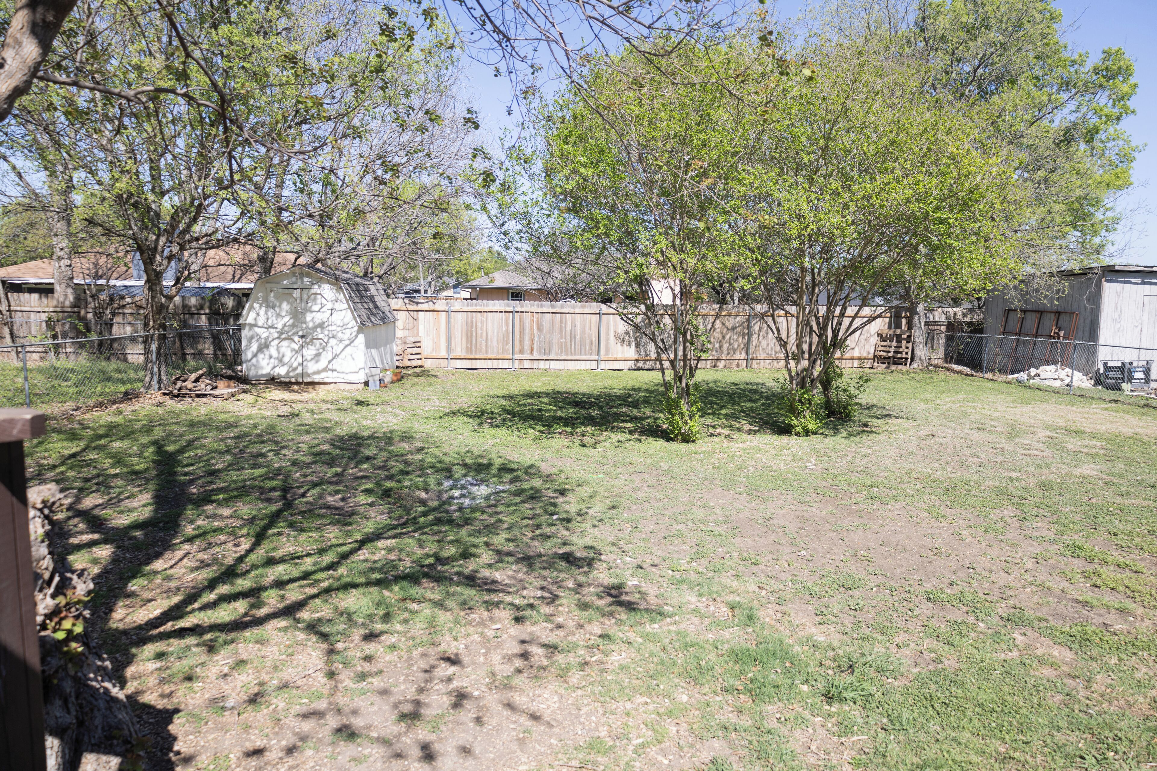 Enceinte de l’hébergement