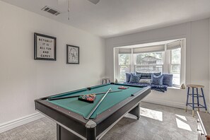 Game room - Awake to Adventure, then Recharge and Relax in Historic Georgetown, Texas! (Georgetown)