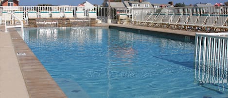 Una piscina climatizada