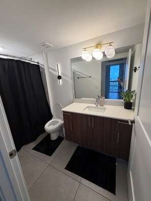 Bathroom - 2-bedroom apartment downtown Miami (Miami)