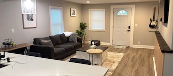 Walk to downtown Athens, relax in this stylish 2BR/2BA home near everything UGA