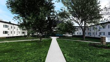 Enceinte de l’hébergement