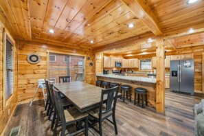 Dining - Large 5BR Cabin • Hot Tub • Near Parkway (Pigeon Forge)