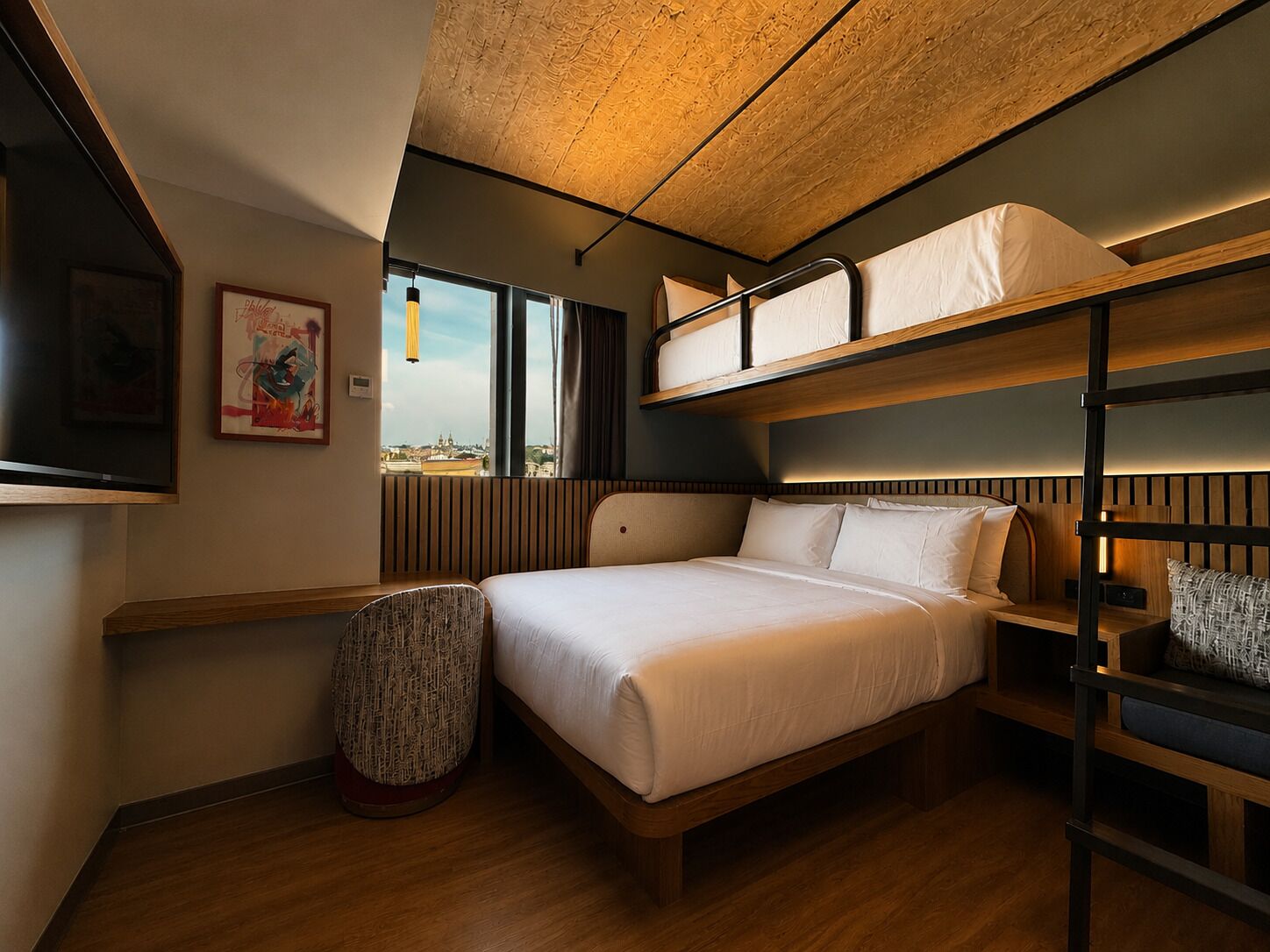 Bunk Room - Twin Over Queen | Free WiFi