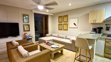 Departamento, vista a la ciudad | Sala de estar